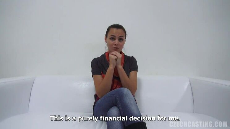 Amateur Czech Brunette Veronika Solo Casting 7618