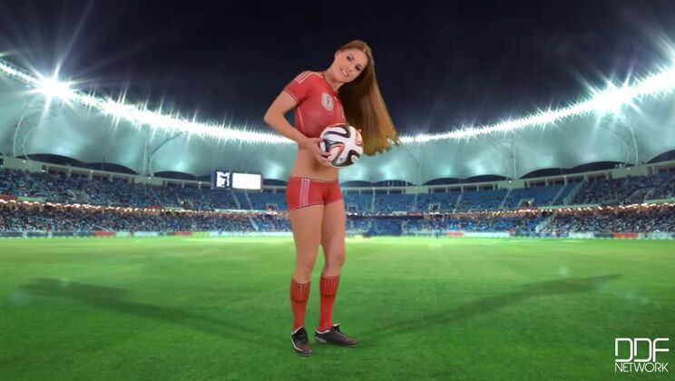 Brandy Smile's Spain Fuck Fest - Brunette Outdoor Action