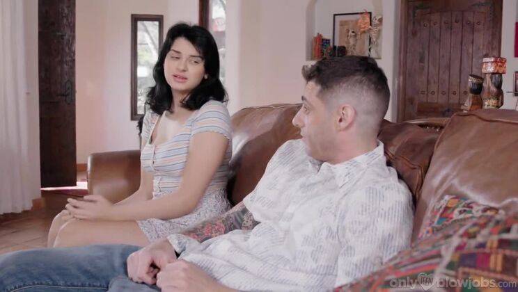 [OnlyTeenBlowjobs] - Hot Brunette Leda Lotharia Gives POV Handjob