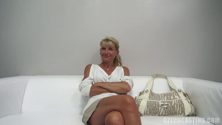 Mature Blonde Iveta Small Tits European