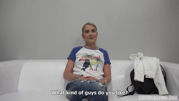 Czech Blonde Lucie Gets Naughty