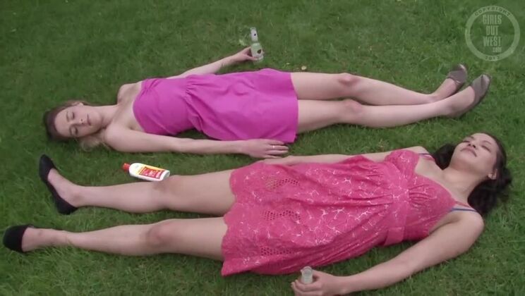 Behind the Scenes with Lesbians Celine and Tello