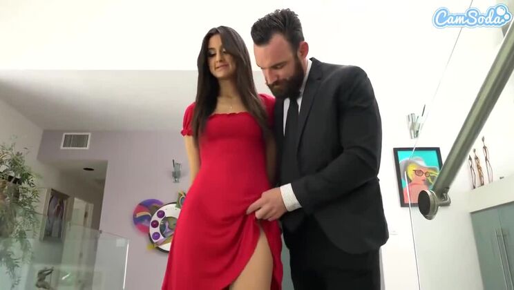 Eliza Ibarra's Big Tits and Rough Sex