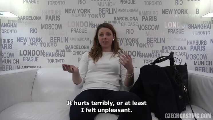 Casting with Beautiful Czech Brunette Tereza