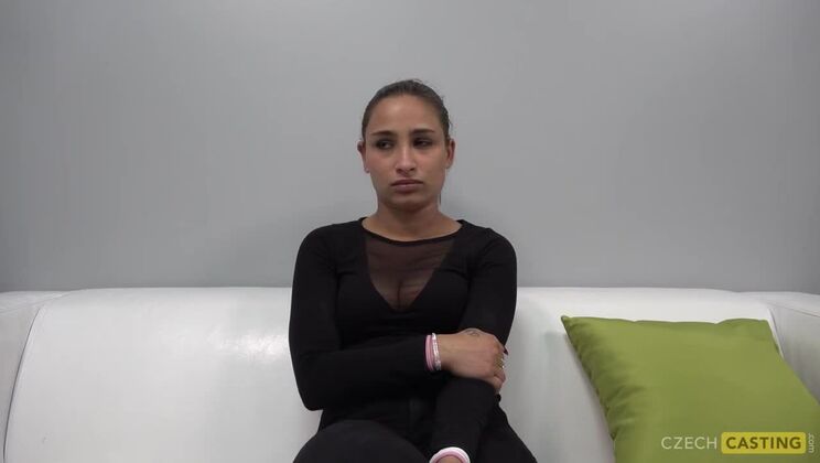 Sexy Brunette Anna from Czech Casting
