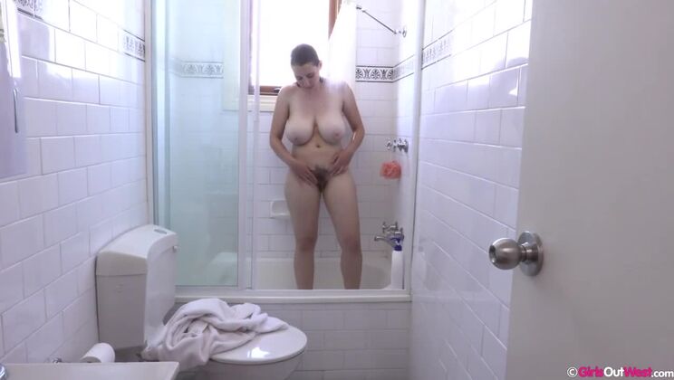 [GirlsOutWest] - Alexandria - Big Tits Hairy Solo Fun