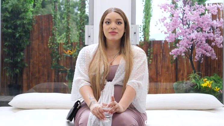 Big Tits Tattooed Girl in POV Casting