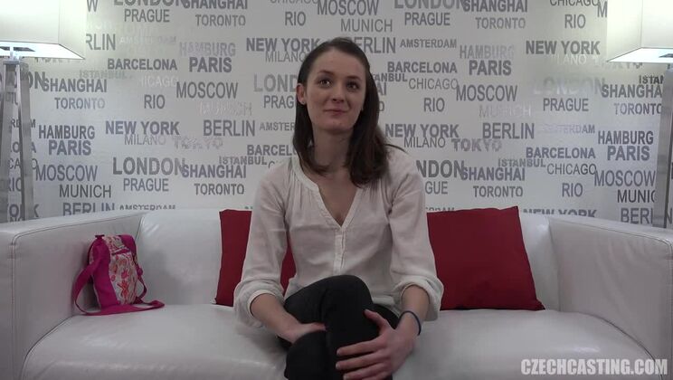 Czech Beauty Eliska Fucks Hard in European Scene