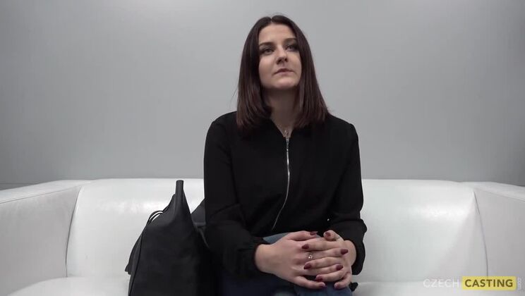European Brunette Starlet Casting Hot