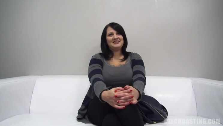 Brunette Czech Big Ass and Tits Casting