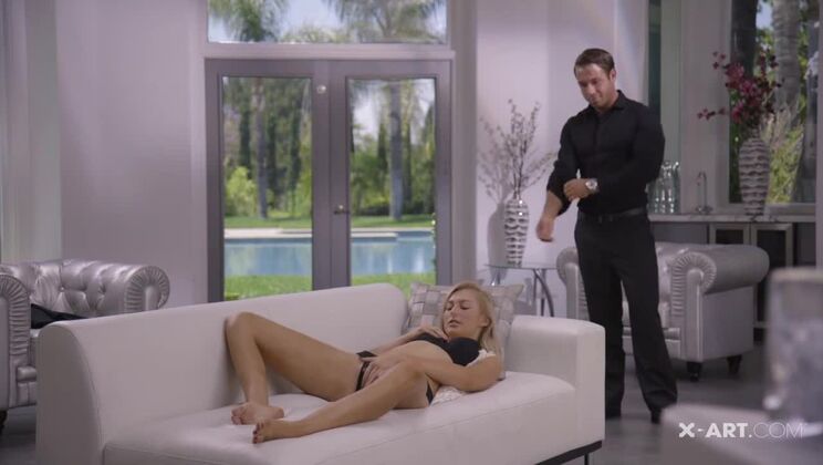 Young Blonde Alexa in an Erotic Experience