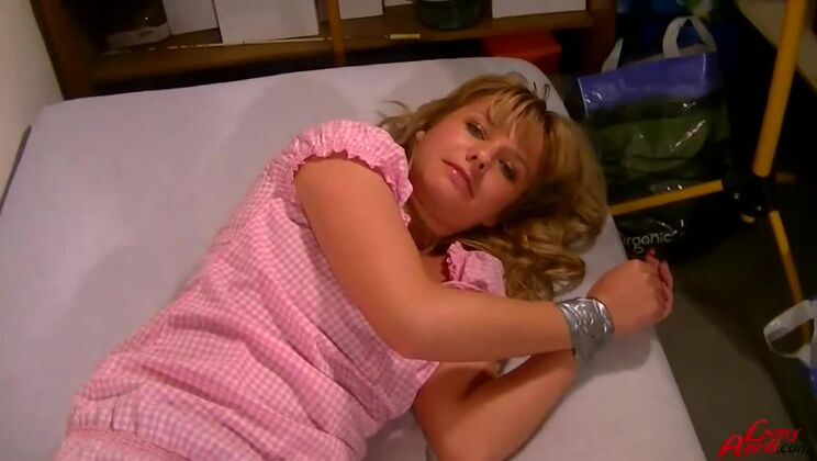 [Tainster] - POV Urination on Bound and Gagged Bella