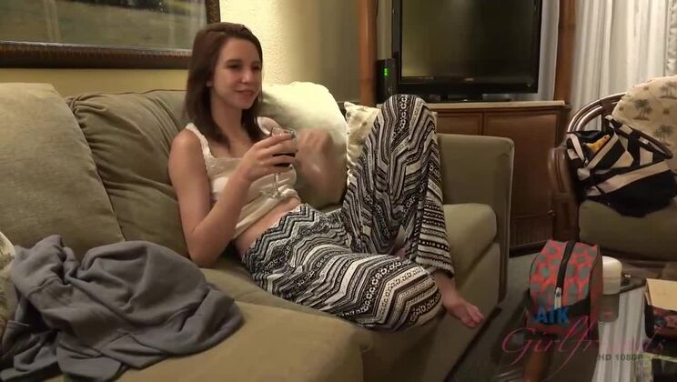 POV: Your boner pops as CeCe flashes tits in Jeep