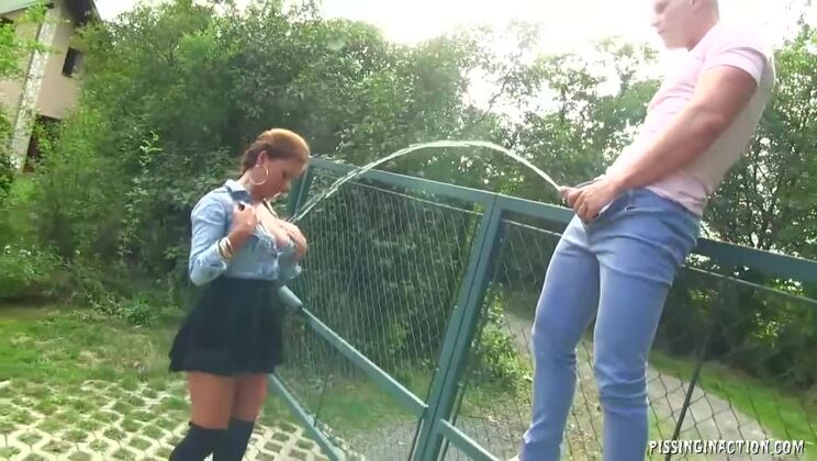 Don't Leave Without a Piss and a Facial!