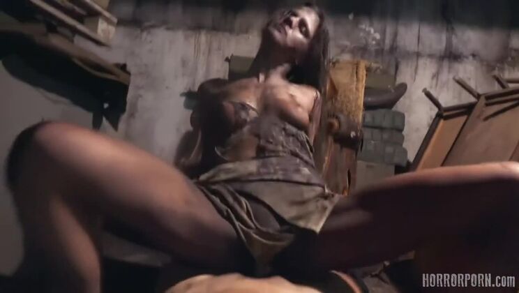 [HorrorPorn] - Exorcist Horror - Deepthroat and Facial - Sophia Locke - Penny Barber - Lulu Chu