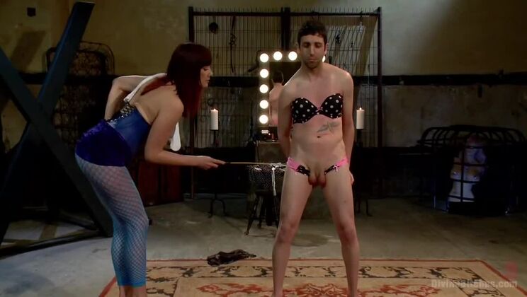 [DivineBitches] - Bella Rossi is Pimped Out and Made to Endure Hardcore Sex - Bella Rossi