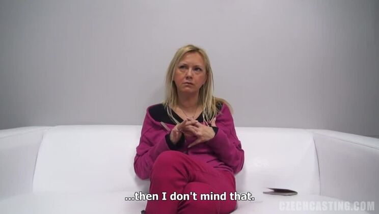 Czech Blonde Mature - Jaroslava's Wild Ride