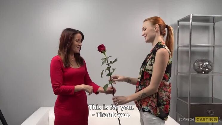 Lucka Czech Brunette Anal Casting Video