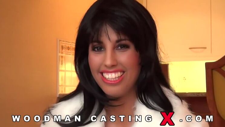 Casting with Rachida - big tits