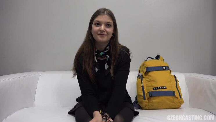 [CzechCasting] - Sexy Czech Brunette Marketa in Casting