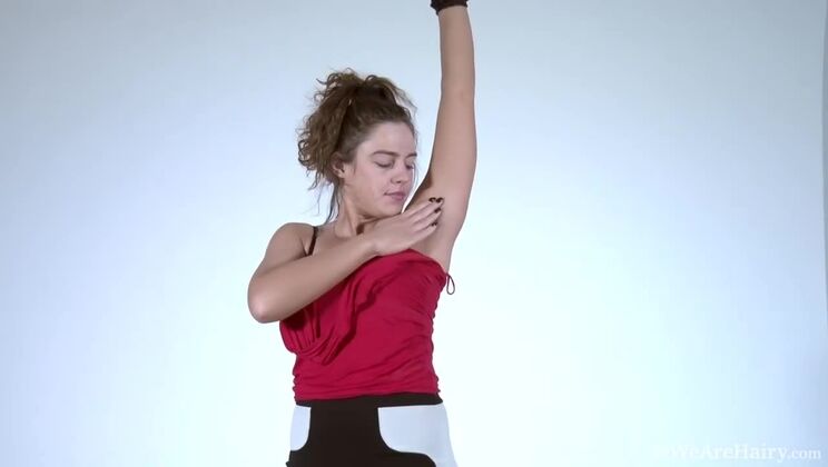 Meet Dominique, Hairy and Naked