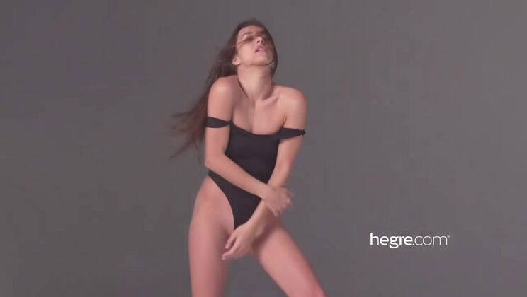 Wings of Love – Skinny Brunette Dominika C in Hot Fuck Session