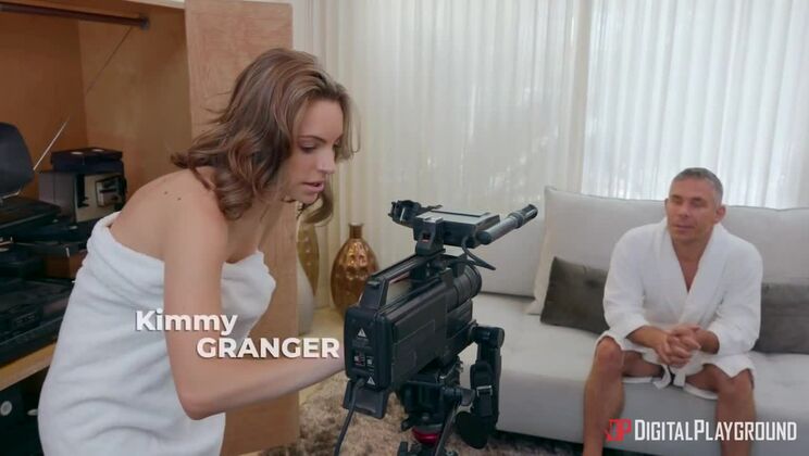 Hairy Brunette Kimmy Granger's Neighborhood Invasion