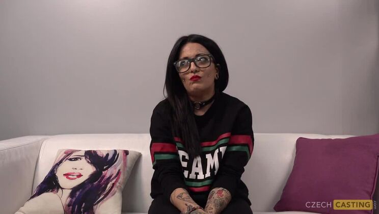 [CzechCasting] - Czech Casting with Brunette and Big Cock