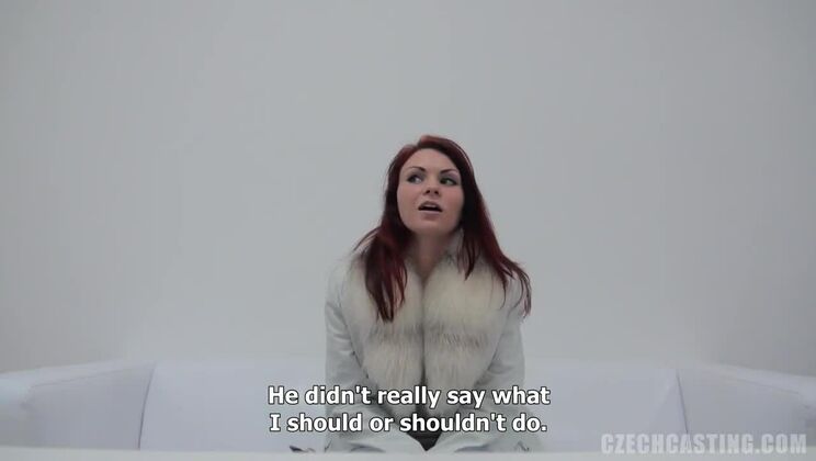 Redhead Martina Solo Casting