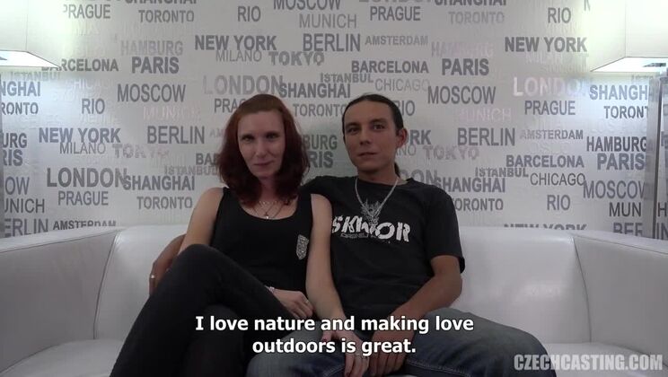 Hanka’s Casting Audition Turns into Threesome