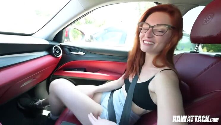 POV Orgasm with Redhead Lacy Lennon