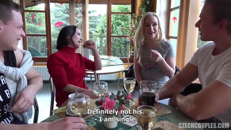 Czech Sexy Couples Enjoying Anal