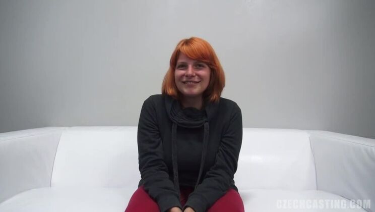 Czech Redhead Sarka Gets Filmed