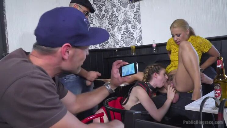 [PublicDisgrace] - Nikky Thorne and Stella Cox in Hardcore Anal