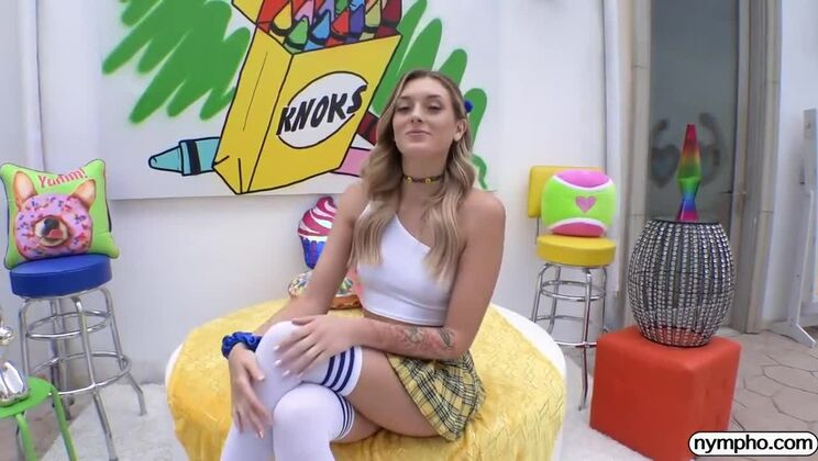 Big Ass Blonde Charlotte Sins in Hairy Encounter