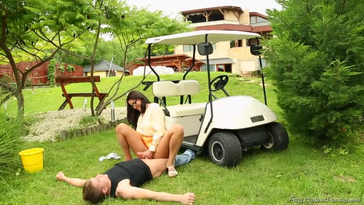 Valentina and Bella's Outdoor Fetish Fun