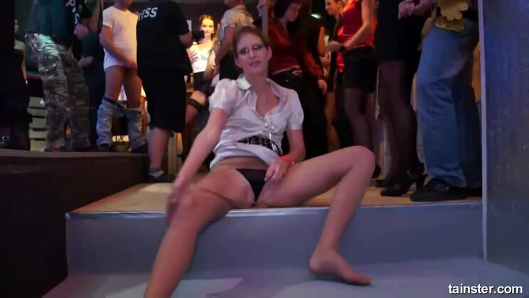 Brunette and Redhead MILFs in Sexy Stockings