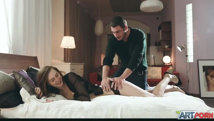 Facial Pleasure with Russian Ariadna and Timur