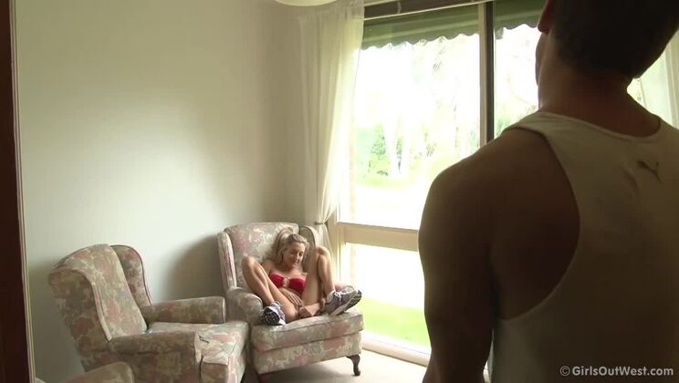 POV Blonde Fun with Amber and Josh