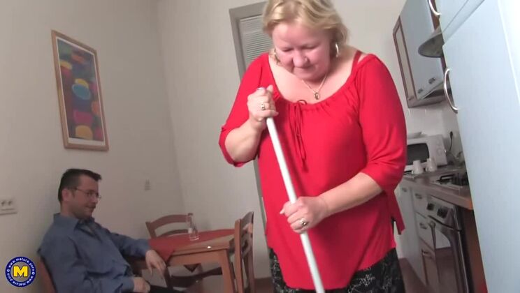 [Mature.nl] - Fucking a Chubby Blonde Mature