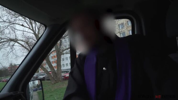 Taboo Catholic Babysitter Gets Facial Cum