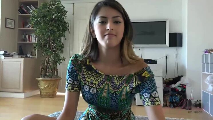 Latina Goddess Sophia Leone Pleasures with Feet