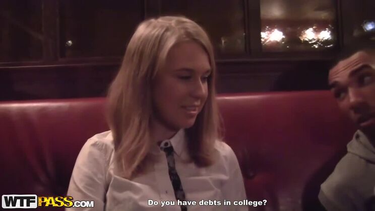 Ilya, Eric & Marika - Blonde Teen Gets Cumshot