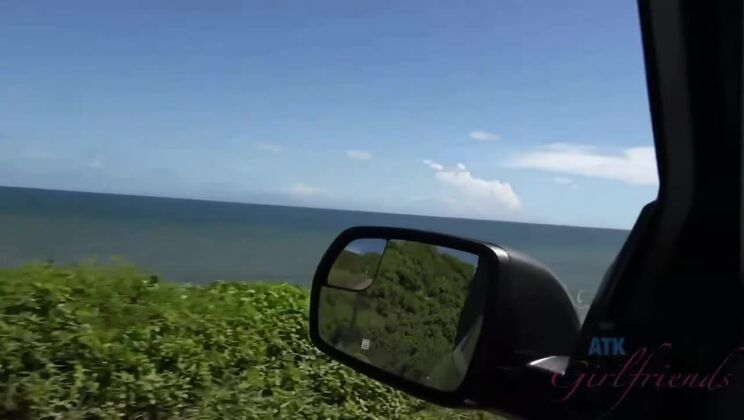 [ATKGirlfriends] - Amateur Blonde Ashley Gets Pounded in Vehicle