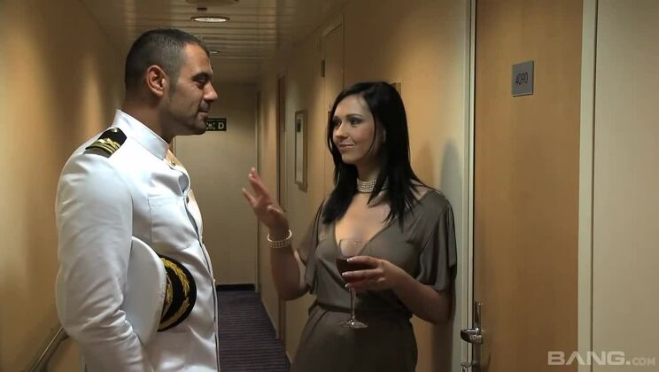 Brunette Angell Summers and Her Facial