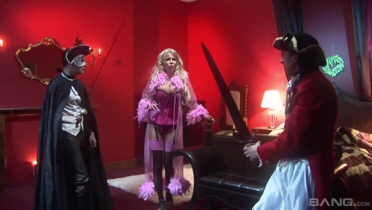 Threesome Fun with Melanie, George, and a Sexy New Friend