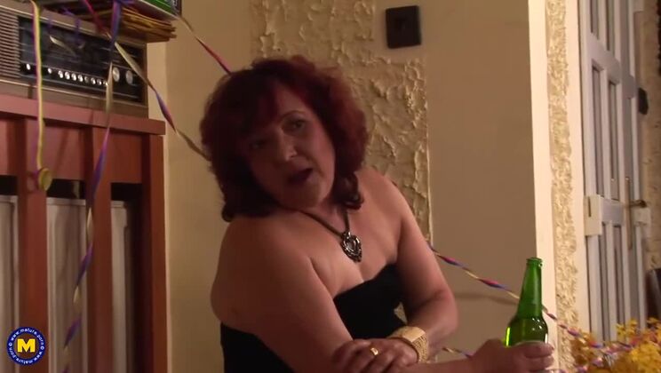 Marni and Sybille - Enjoying Lesbian Mature Company