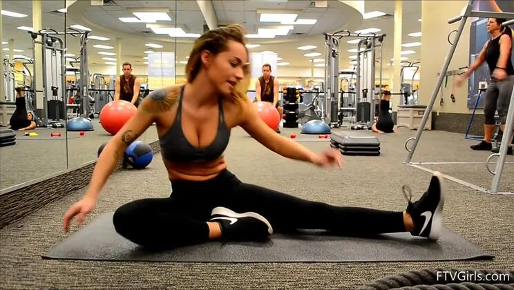 Charlotte Fingers Herself in The Sexiest Athlete