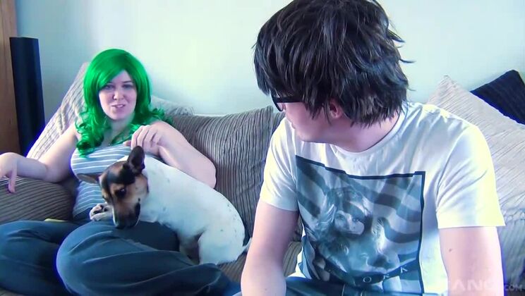 Tattiana's Tattooed and Pierced Body Fucks Nerd