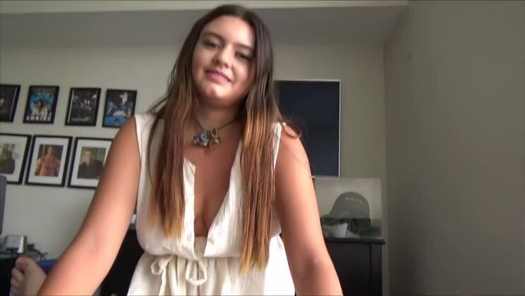 [FamilyTherapy] - POV Facial with My Sexy Step Sister